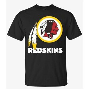 Washington Redskins Logo Football Tshirt